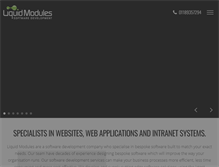 Tablet Screenshot of liquidmodules.com